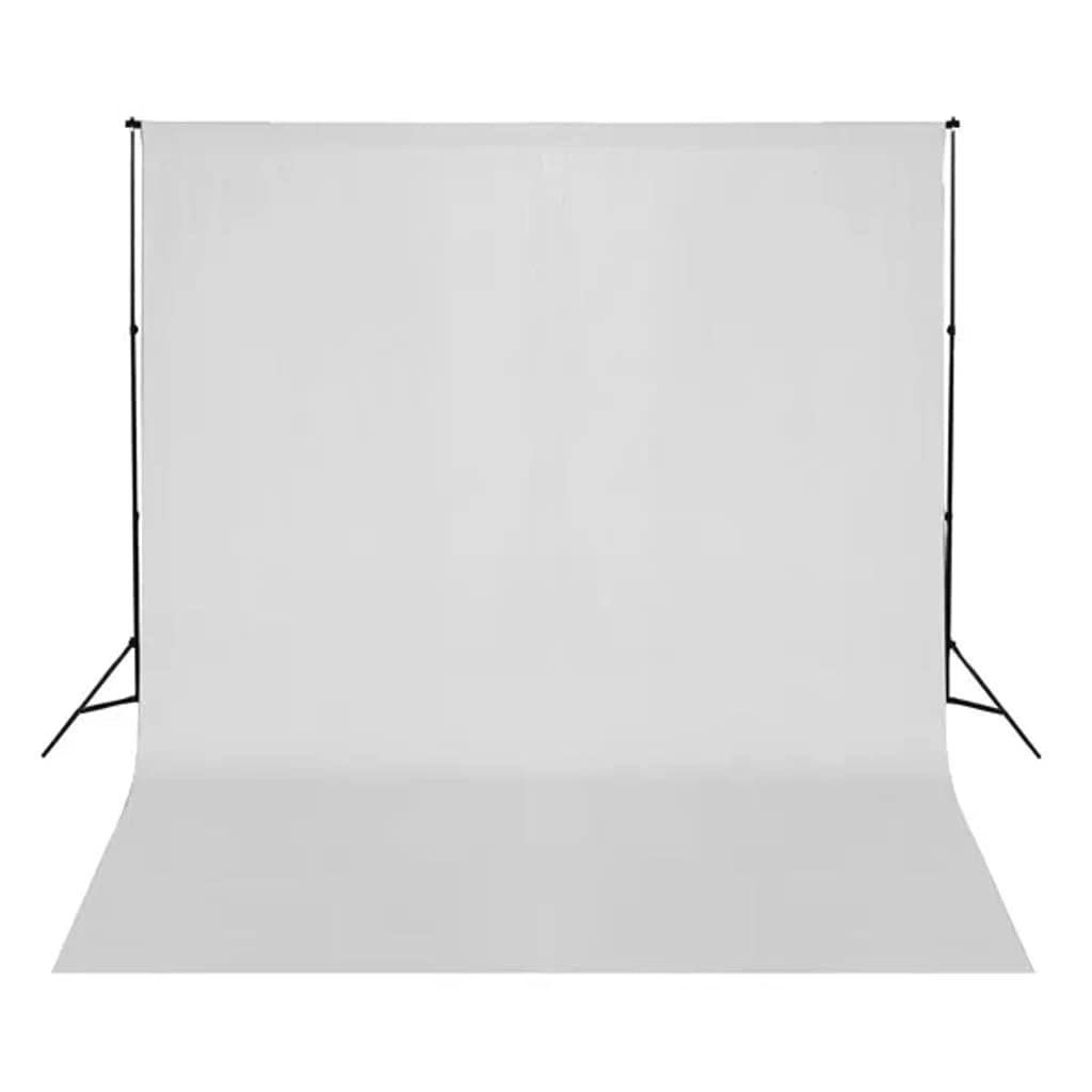 vidaXL Fotohintergrund ohne Ständer Baumwolle Schwarz 600x300 cm