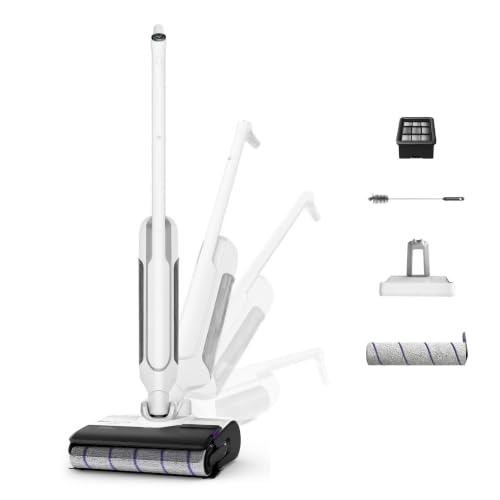 Rowenta X-Clean 10, Aspiradora Fregona Eléctrica Sin Cable, Filtro Extra