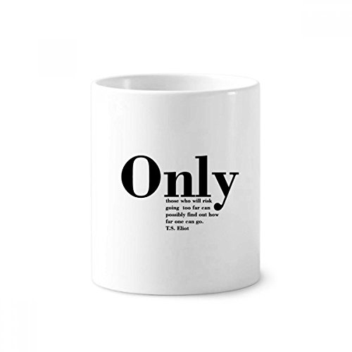 Cadeau Idéal Mug Blanc Eliot en Céramique 350 ml avec Citation Inspirante