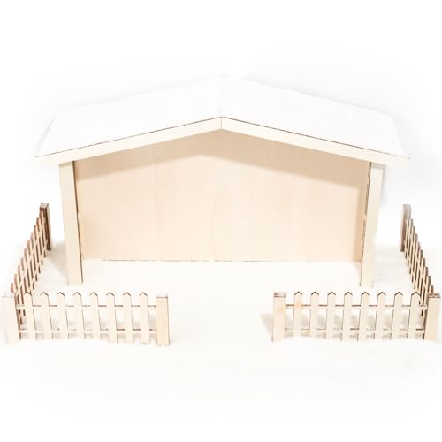 RTUOHUIN Wichtelhaus Miniatur Wichtel Zubehör für Wichteltür und Weihnachten inkl. detailliertem Wohnhaus zum Aufstellen Kinderzimmer Deko für Weihnachten