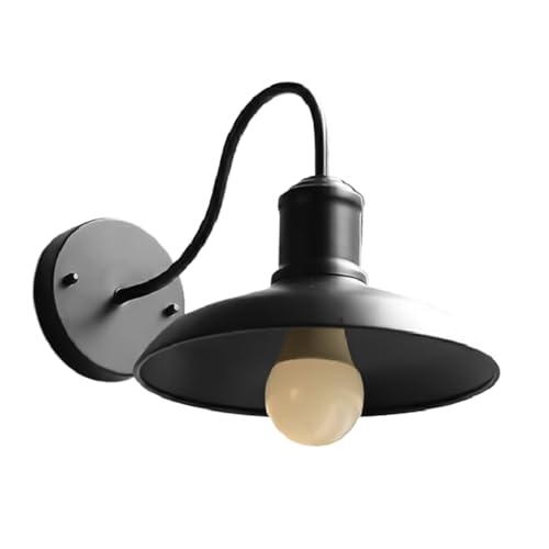 Aplique De Pared Vintage - Protección Impermeable, Lámpara De Pared Antigua Industrial, Bronce Cepillado, Iluminación De Porche Con Lámpara Vintage | Para Cocina, Salón, Comedor, Dormitorio, Bar, Rest