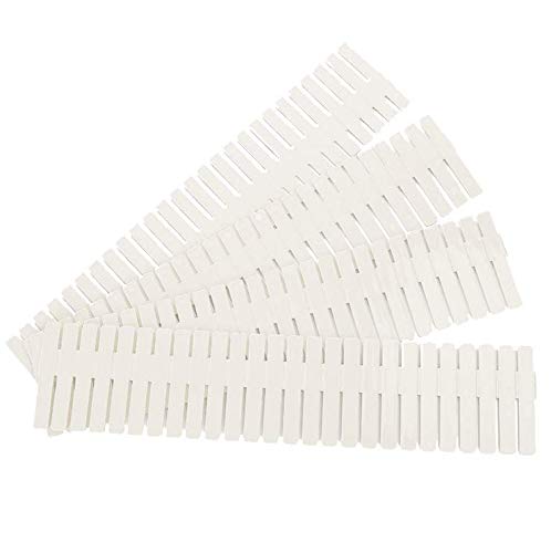 Separatori Per Cassetti Regolabili - 8 Pezzi In Plastica PP, Divisori Per Organizzare Biancheria Intima, Calzini, Cravatte E Accessori - Bianco