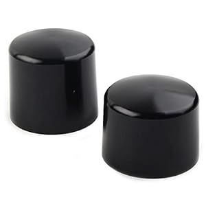 Fsfy Rear 2 Pcs Black Axle Nut Cover Axle Cap For Softail Springer 2001-2006 8 317fytza rl. sl500 . ss300