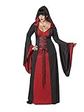 Plus Size Deluxe Hooded Robe Costume 2X