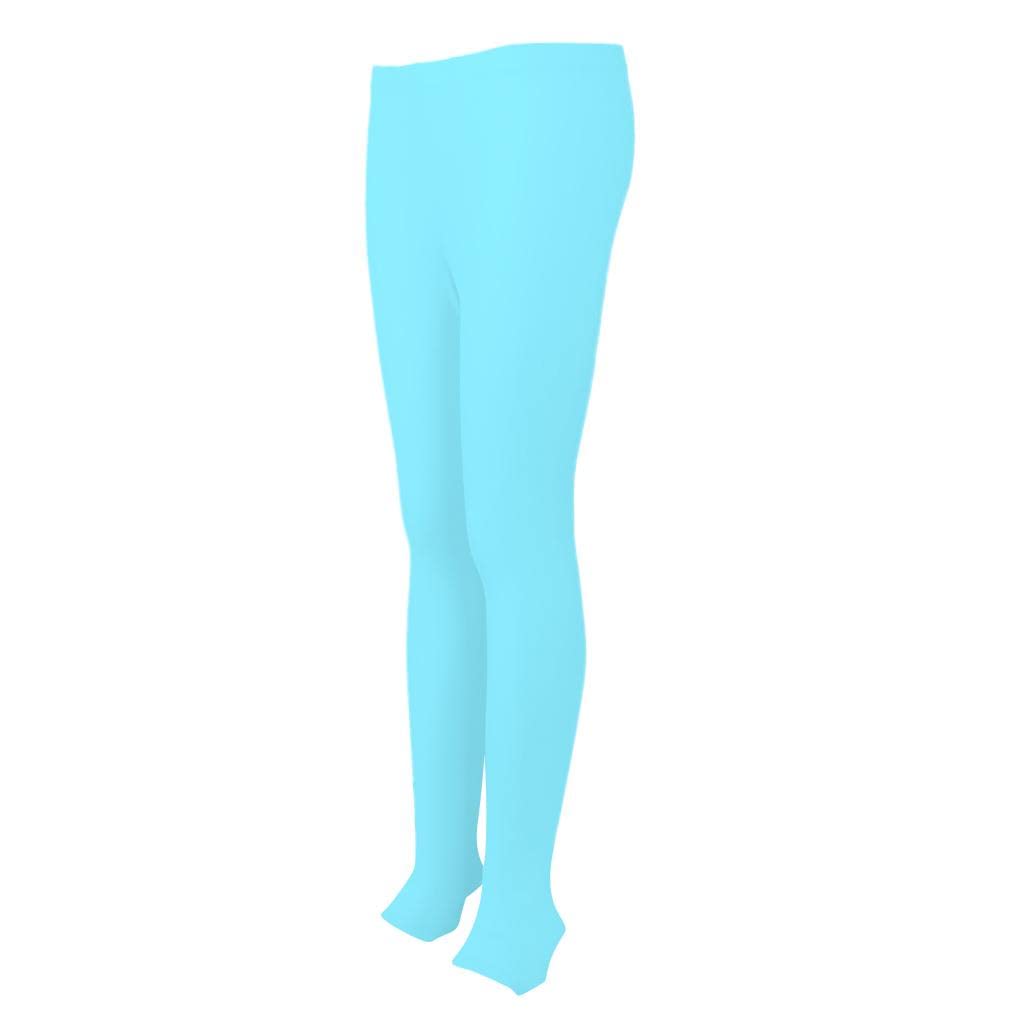 Women Golf Sun/UV Protection Tights Leggings Capris Yoga Pants L Blue-image-15