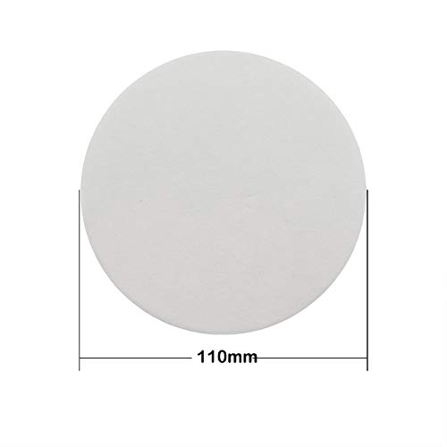 Pzrt 1-Pack 11Cm Qualitative Filter Paper Fast Speed Round Laboratory Filter Paper Chemical Analysis Industrial Oil Testing Funnel Filter Paper #TOP2