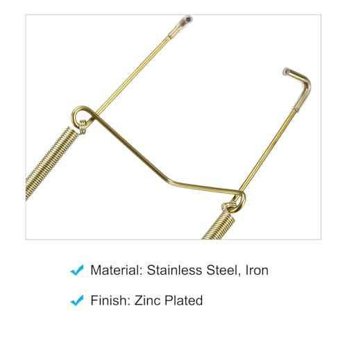 Image of METALLIXITY Plate Hanger (6 Inch) 2Pcs, Stainless Steel U Type Invisible Hanger Wall Decorative Hook - for Decorative Plates, China, Plates, Zinc Plated