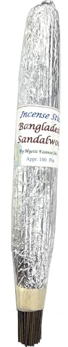 MYSTIC ESSENCE ���� Incense Sticks�i��100�{����j (BANGLADESH SANDALWOOD) [���s�A���i]