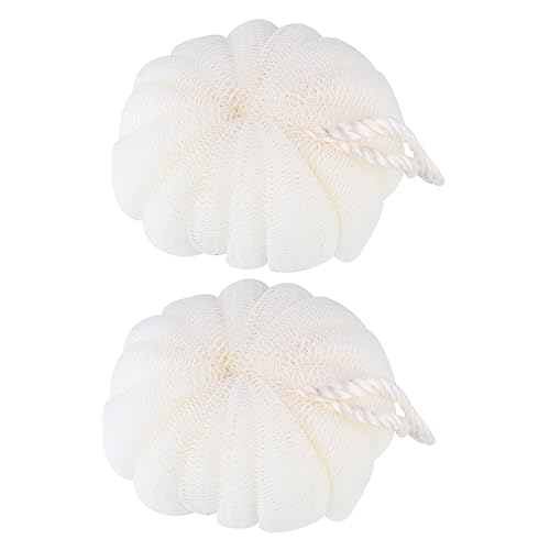 PATKAW 2 Piezas Gran Bola De Baño Coche De Esponja Esponjas De Cocina Colador Esponjas Para Limpiar Esponja Con Infusión De Gel De Baño Hundir Cuerpo Esponja Baño Educación Física Beige
