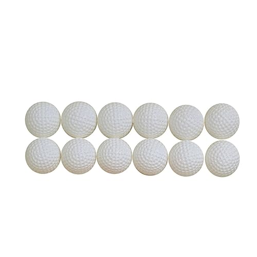 Balles de golf creuses S&S Worldwide lot de 12 blanches pour l'entraînement
