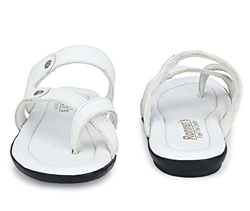 Image of Ronnen's Men's Leather Slippers | Flip Flops | Chappal