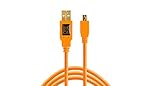 Tether Tools TetherPro Cable USB 2.0 A/MiniB 5 Pin 4.6 m Orange [CU5451]