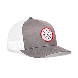 HAKA State City Trucker Hat for Men & Women, Adjustable Baseball Hat, Mesh Snapback, Sturdy Outdoor Black Golf Hat