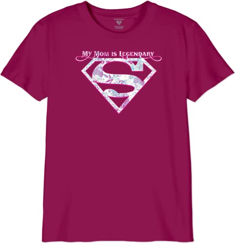 dc comics Gisupgots002 Camiseta, Fucsia, 14 Años para Niñas