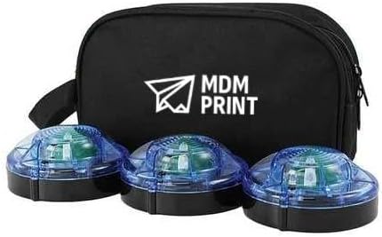 LED Road Flare Kit, 1 Watt, Blue