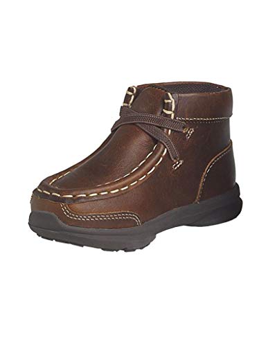 Ariat Toddler-Boys' - Lil' Stomper Garrison Shoes Brown 4 D(M) US
