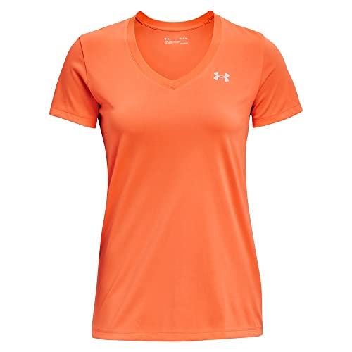 Image of Under Armour Womens Tech V-Neck Short-Sleeve T-Shirt