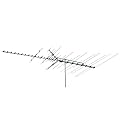 Winegard HD8200A Long Range Outdoor HDTV Antenna - 65+ Mile Range, High-VHF/UHF, 4K Ultra-HD Ready, Free Local Channels, Amplify with Boost XT LNA-200