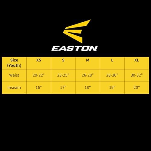 Easton Youth PRO+ Pull UP Pant YTH GY Y XL