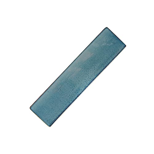 Plato rectangular de cerámica para sushi miniatura 1