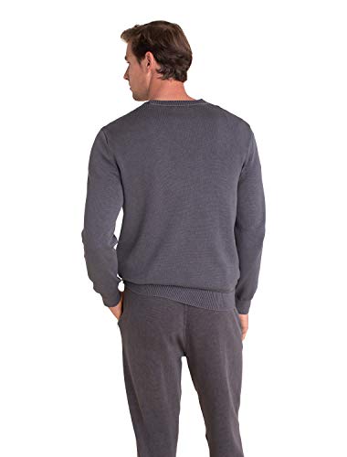 Barefoot Dreams Men’s Sunbleached Pullover, Menswear Fashion Sweater, Long Sleeve, 100 Percent Cotton, Crew Neck Sweater3