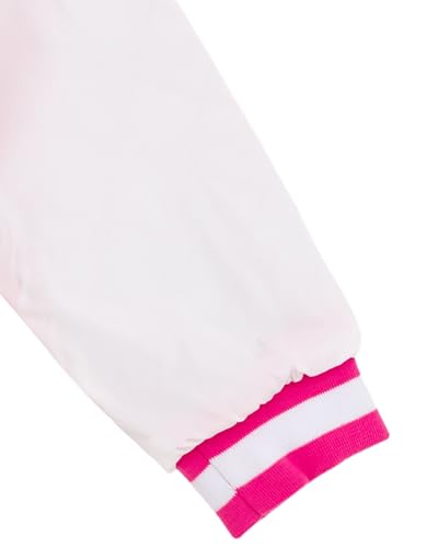 Disney Junior Girls Varsity Bomber Jacket Toddler to Big Kid Sizes (2T - 14-16)3