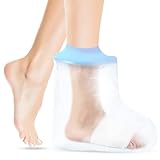 Box Commerce - Protector Escayola Pie Adulto para Ducha, Piscina – Funda Pie Impermeable de Silicona Suave Comoda para...