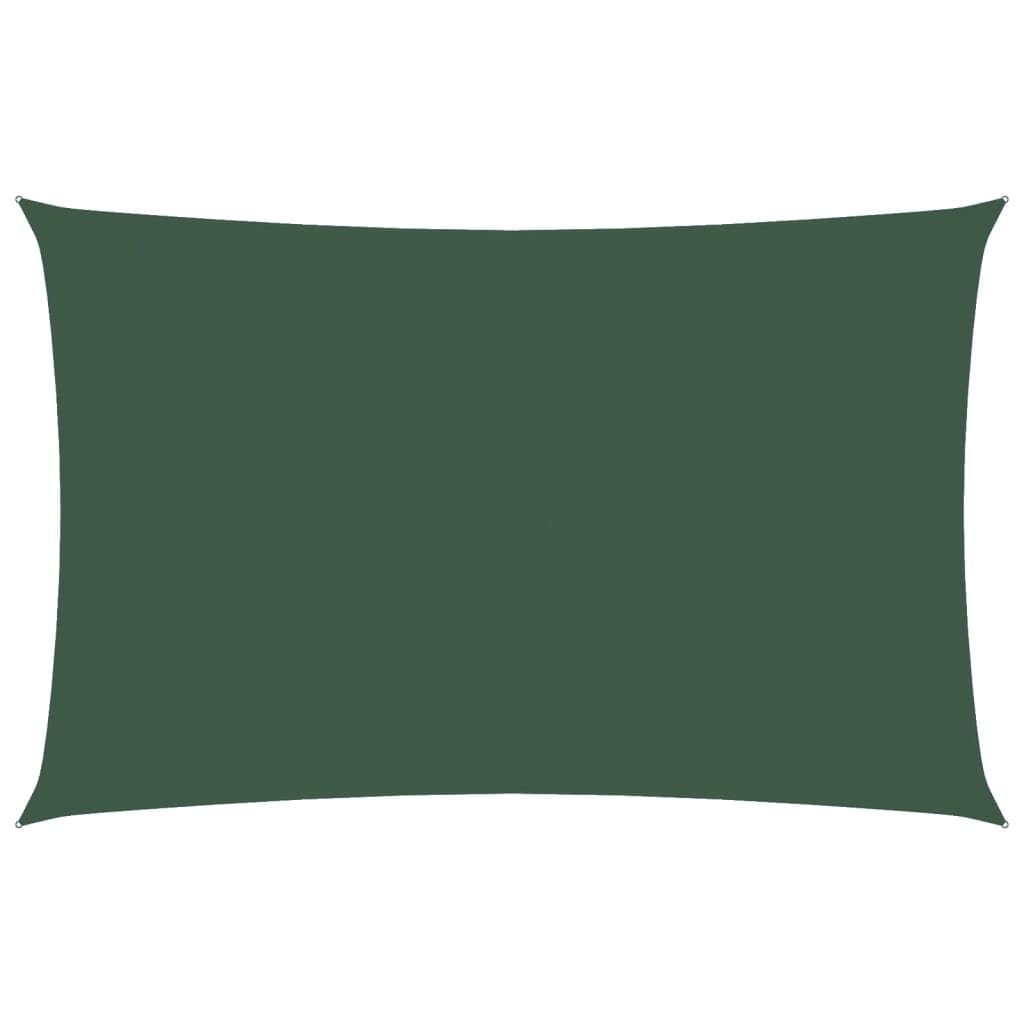 vidaXL Sunshade Sail Oxford Fabric Rectangular 4x7 m Dark Green — image 1