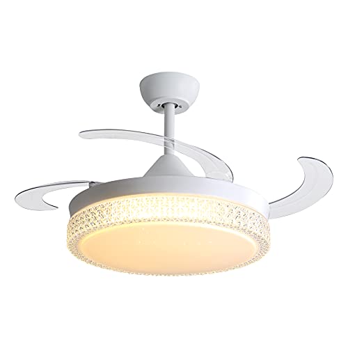 Ventilatore da Soffitto con Luce,Ventilatori