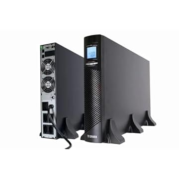 Nobreak TS SHARA UPS Senno ST 3000VA On Line Senoidal Rack 2U Bat. 6x9AH Ent/Saída 220V 4Tom