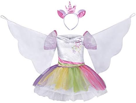 Miniatura 3 de Unicorn Costume for Girls Unicorn Outfit Dress up Tutu Dress Rainbow Dress Unicorn Gifts