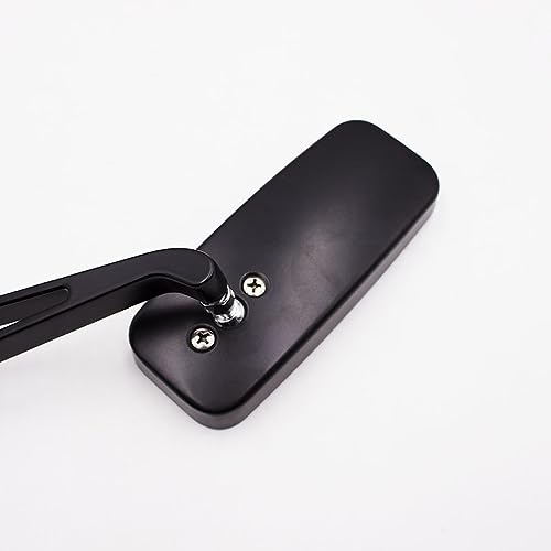 Espejos retrovisores cromados para Kawasaki Vulcan VN 2000 con soportes robustos de 10mm 7