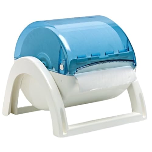 Fatto di plastica ABS DISTRIBUTORE BOBINE PARETE VELO CAR. DISPENSER MURO TAVOLO ROTOLI HACCP