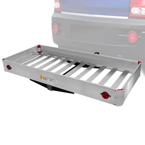 MaxxHaul 50149 Folding Aluminum Cargo Carrier-50 x 22"