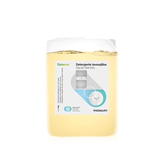 Instaquim | Deternet - Detergente lavavajillas sin espuma para aguas blandas hasta 20 ºHF | 6L