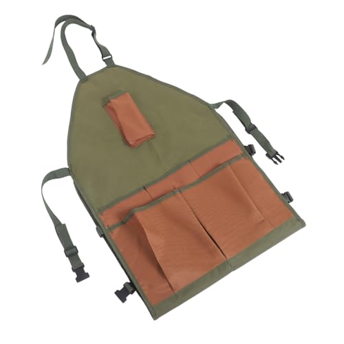 OUNONA Grembiule Da Giardino Con Tasche Grembiule Da Lavoro Oxford Per Giardinaggio Potatura Pittura E Raccolta Protettivo E Robusto