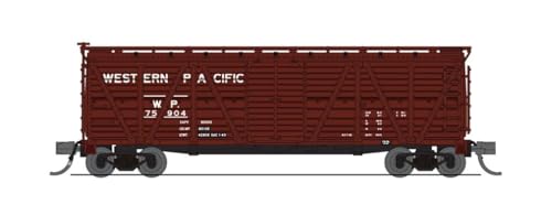 Broadway Limited 6584 WP Stock Car, Cattle Sounds, N Scale