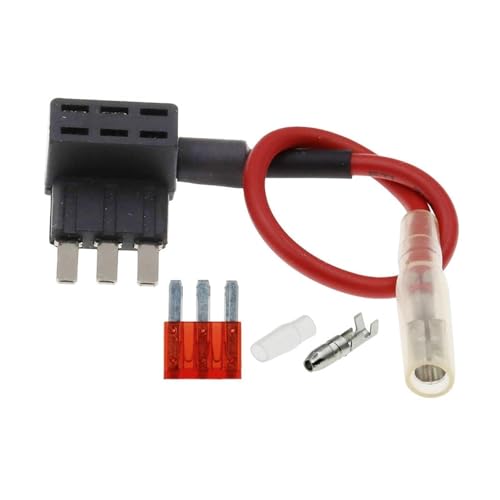 Porta fusible para coche pequeño-mediano MI-I 12V con adaptador Add-a-Circuit TAP y fusible estándar MI-N ATM de 10A Micro (Color: T Micro 3, Tamaño: 30A) miniatura 1