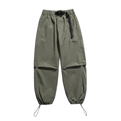 Men's Pants American Retro Workwear Straight-Leg Autumn Sport Loose Cuffed Casual Trouser for Men