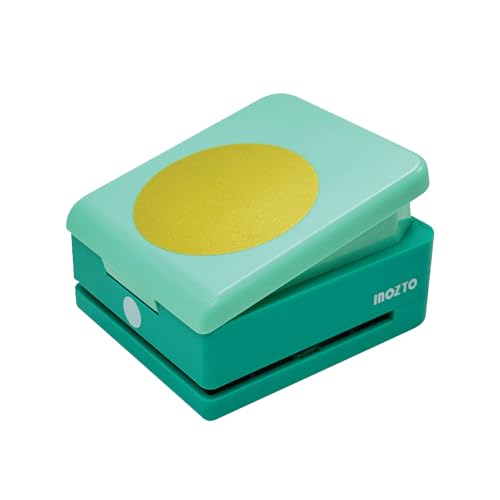 Creative Effort-Saving Kids Educational Circle - Shaped Paper Puncher-2.5 inch Kid-Safe for Art Projects & Home Decoration