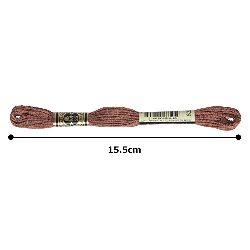 Image of DMC 6-Strand Embroidery Cotton Floss, Ultra Very Dark Desert Sand