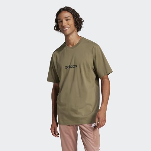 Image of adidas Mens T-Shirts | M LIN SJ T | Grey |