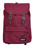 Tessuto idrorepellente Eastpak LONDON Zaino - Bushy Burgundy (Rosso)