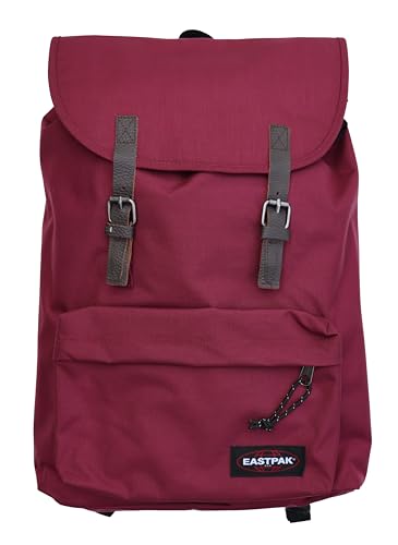 EASTPAK LONDON Mochila - Bushy Burgundy (Rojo)