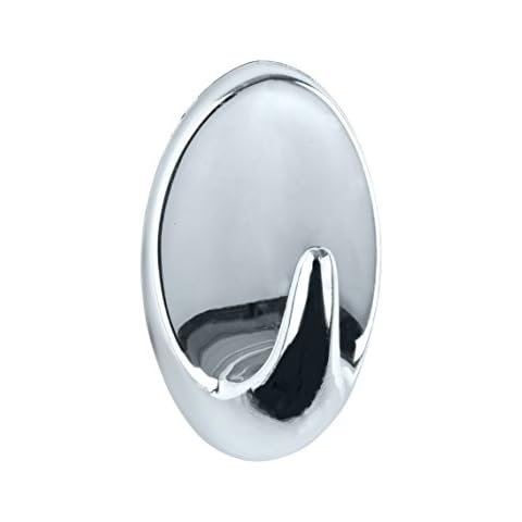WENKO Strip-it® Maxi-Wandhaken Chrom 2er Set Cover