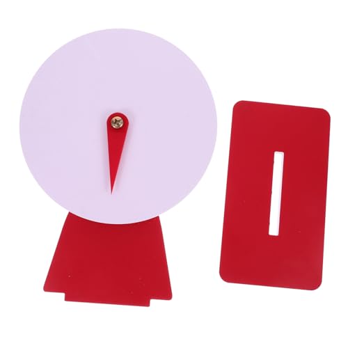 Cabilock Plastic Rotatable Prize Wheel Lucky Draw Turntable for Game Party Game Props