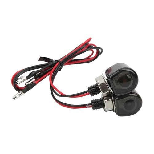 Clignotant moto LED ambre 12V : résoud le manque de visibilité du feu arrière
