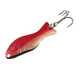 AL's Goldfish Lure Company, G100 Goldfish Freshwater Fishing Spoon Lure with Treble Hook for Trout,