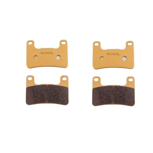 Plaquettes de frein moto GSXR600 endurance et friction stable