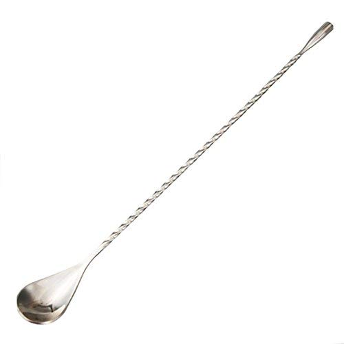 Iindes Cocktail Kit Cocktail Set Cocktail Shaker Shaker Cocktail Bicchieri Cocktail Bar Cucchiaini da Cocktail Cocktail Spoon (1PCS)